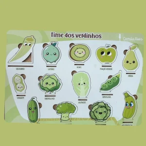 Tabuleiro de aprendizarem (verdinhos)